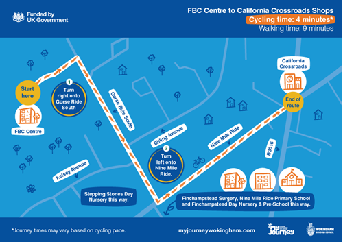 FBC Centre to California Crossroads