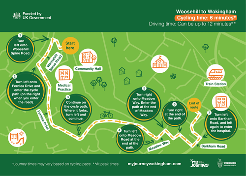 Woosehill to Wokingham