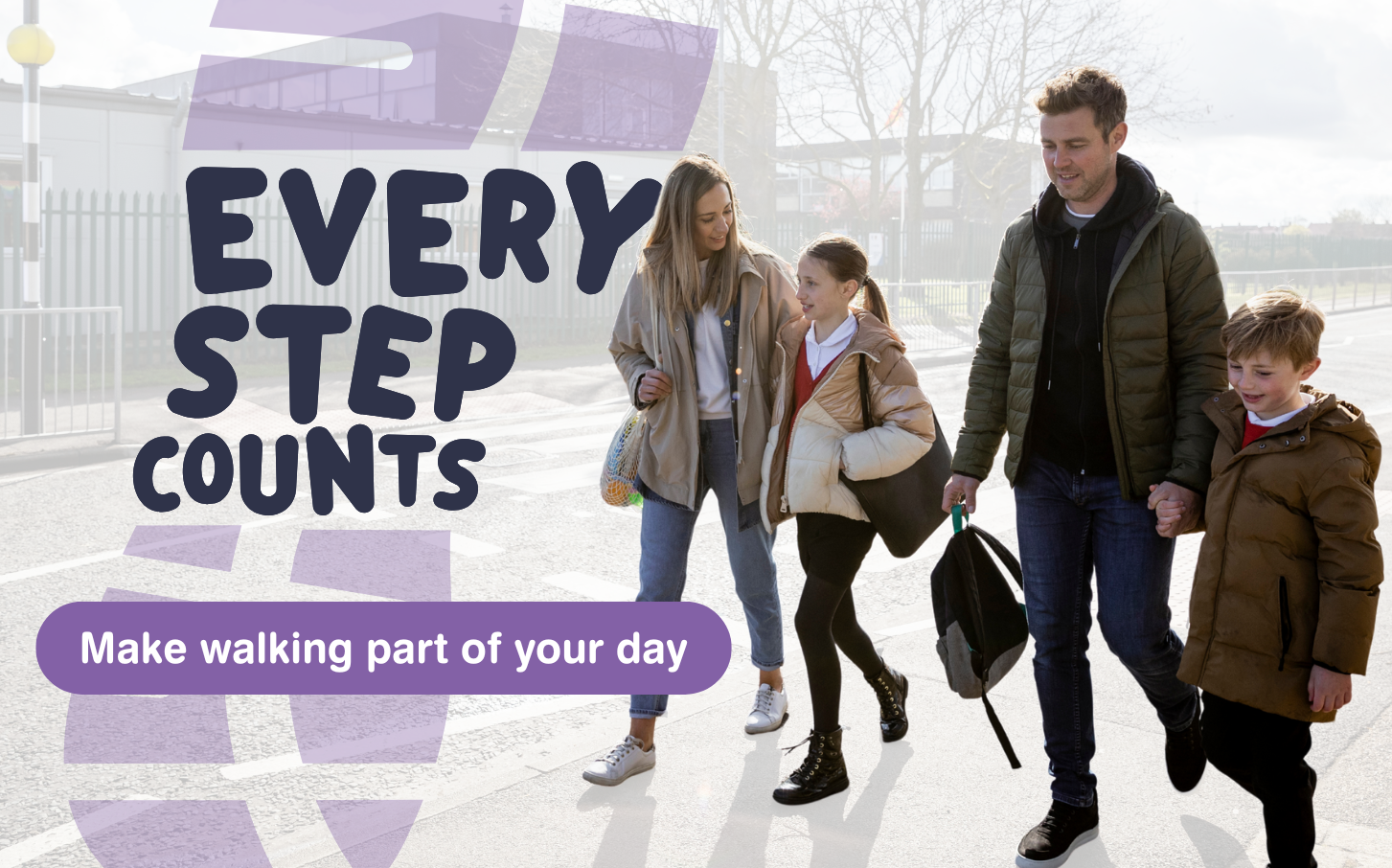 Website Walking Banner