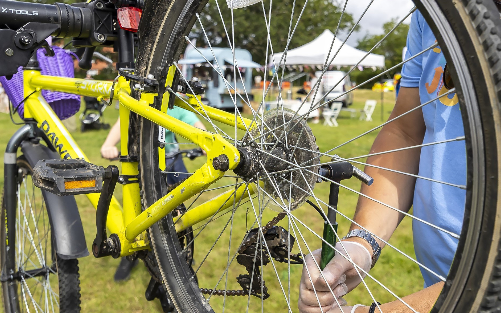 Dr Bike at Woodford Park Leisure Centre
